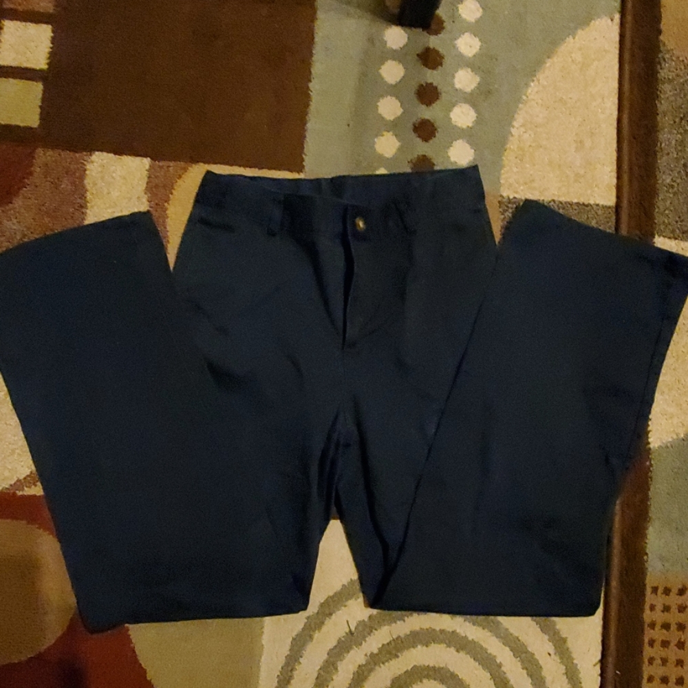 Nautica slacks navy blue